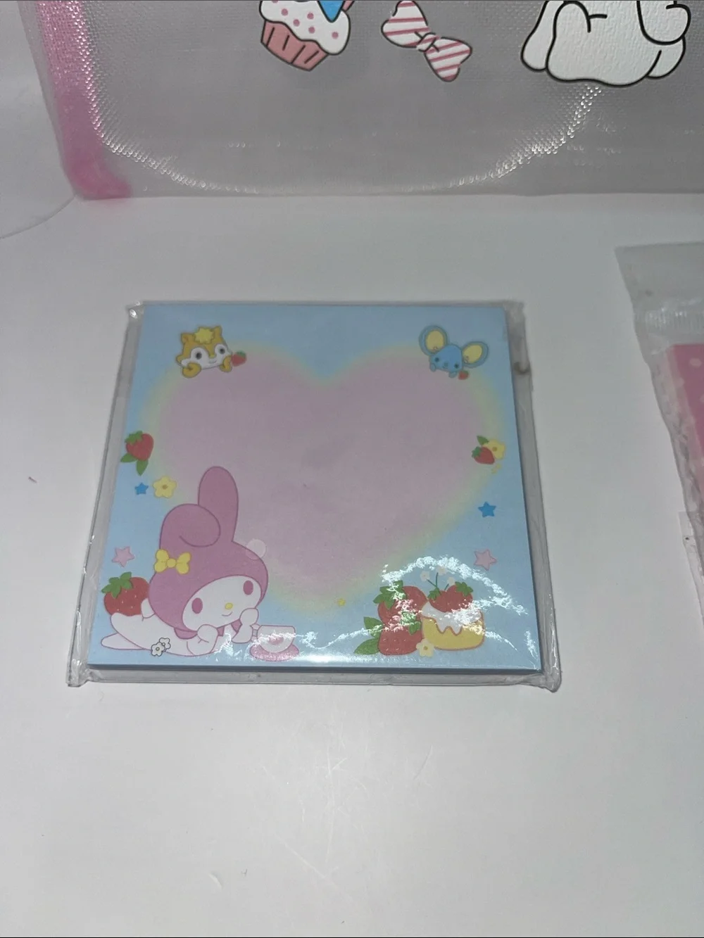 Sanrio My Melody Pink Clear Travel Pouch